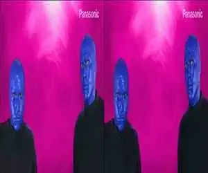 3D Video Panasonic | City, Blue Man, Passion and Flowers