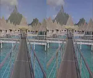 3D Video Sharp Borabora Shine