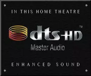 Logos -DTS-HD, DTS ES, DTS MA and DTS NEO:6-